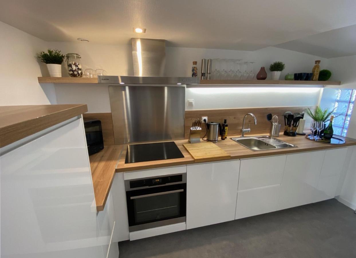 Duplex Le 12 - Appartement Avec Terrasse Dans Le Vignoble - 5 Mn Du Centre De Colmar Wettolsheim Buitenkant foto