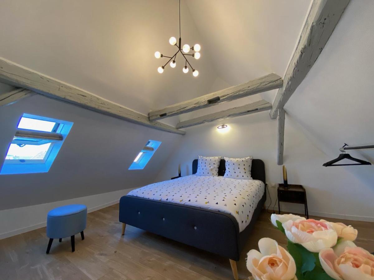 Duplex Le 12 - Appartement Avec Terrasse Dans Le Vignoble - 5 Mn Du Centre De Colmar Wettolsheim Buitenkant foto