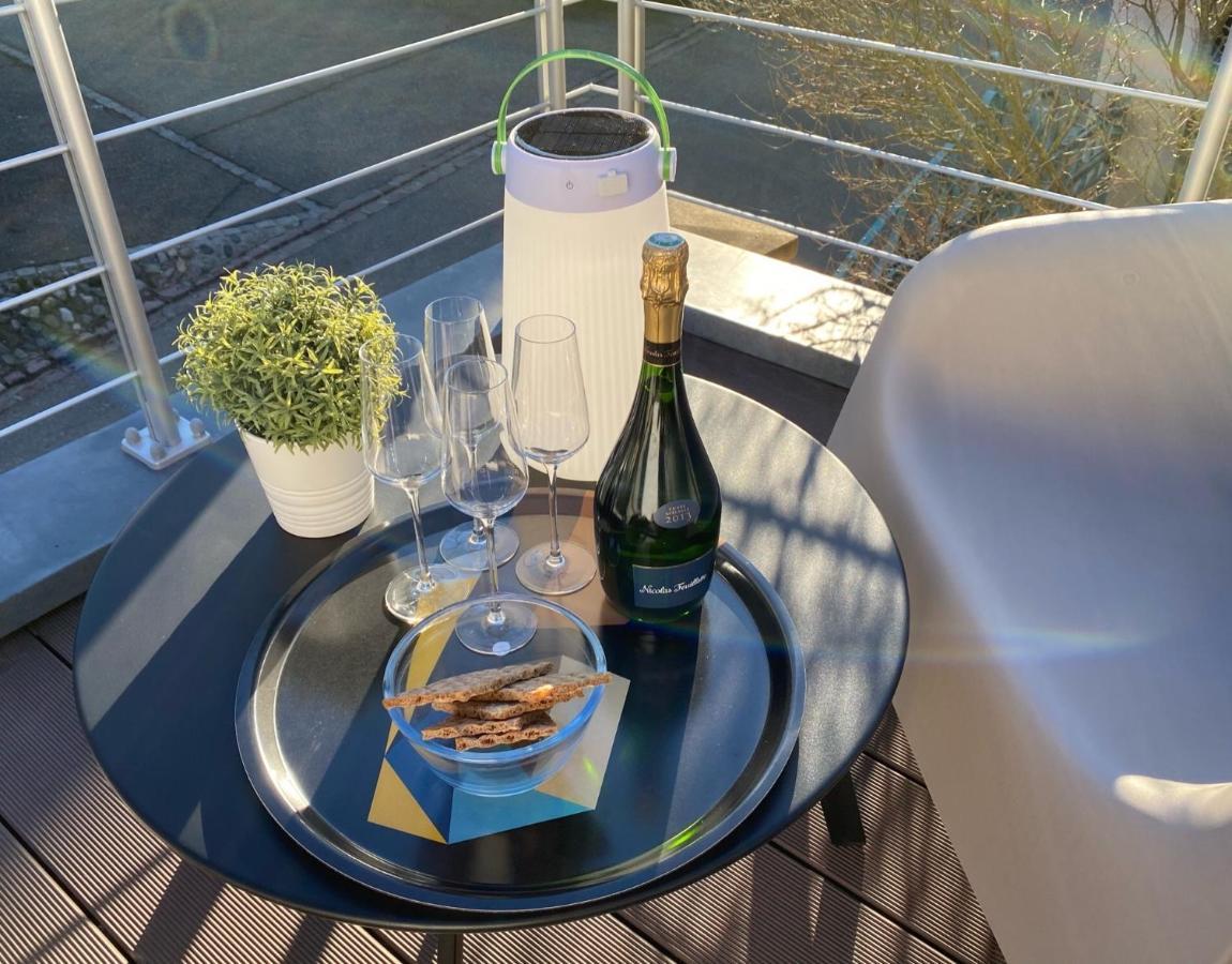 Duplex Le 12 - Appartement Avec Terrasse Dans Le Vignoble - 5 Mn Du Centre De Colmar Wettolsheim Buitenkant foto